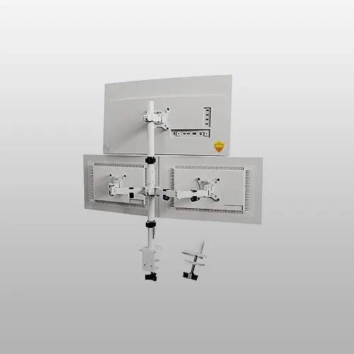 Triple Monitor Arm for 3 Monitors 17-32 Inch Screens PUTORSEN