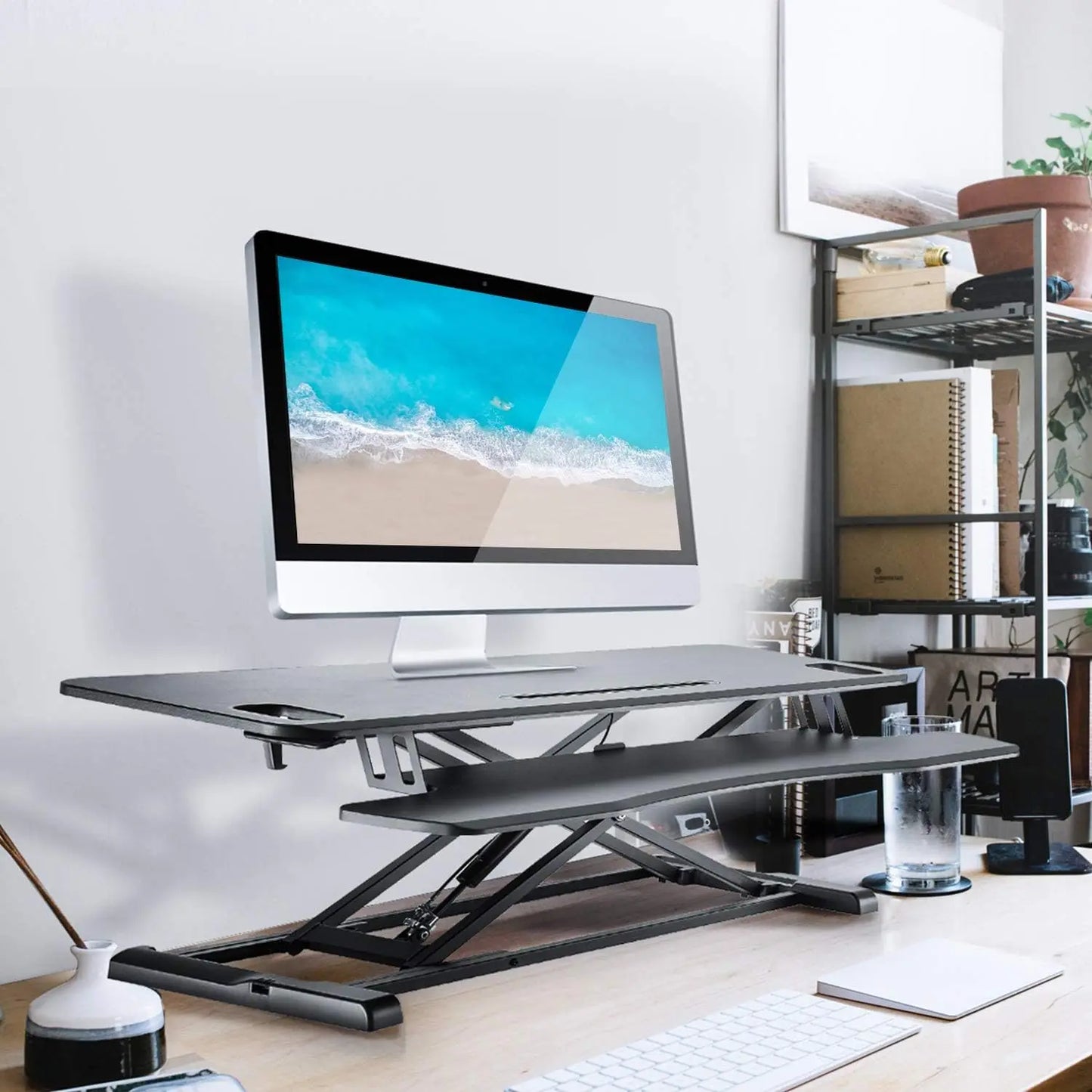 37.4 Inch Standing Desk Converter PUTORSEN