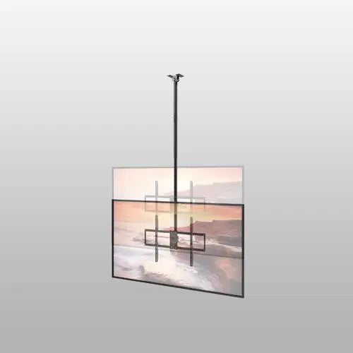 Ceiling TV Mount, Full Motion Hanging TV Mount for 50-100 Inch, Supports up to 176lbs, Full Motion 360° Rotation Hanging Ceiling Bracket Fits Most LCD LED OLED 4K TVs PUTORSEN