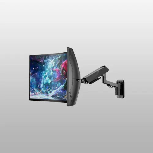 Monitor-Wandhalterung für 17–45", bis 16 kg, Gasdruckfeder PUTORSEN