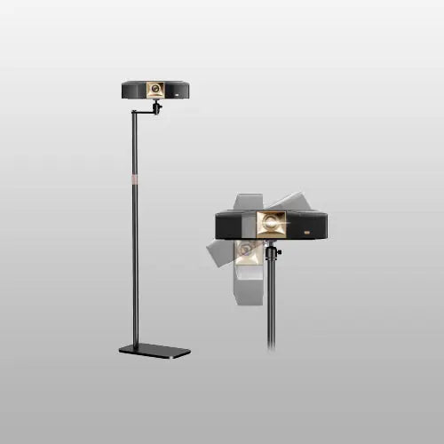 PUTORSEN Beamer Ständer, Projektorständer mit 360° Schwenkbarer,Tragkraft bis zu 5kg , kompatibel mit Beamern, Kameras & Webcams für Zuhause, Büro & Outdoor PUTORSEN