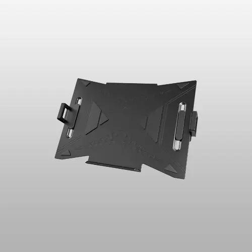 PUTORSEN Laptop Mount Holder for VESA Compatible Monitor Arms, Universal Adjustable 12 to 18 inch Notebook Tray PUTORSEN
