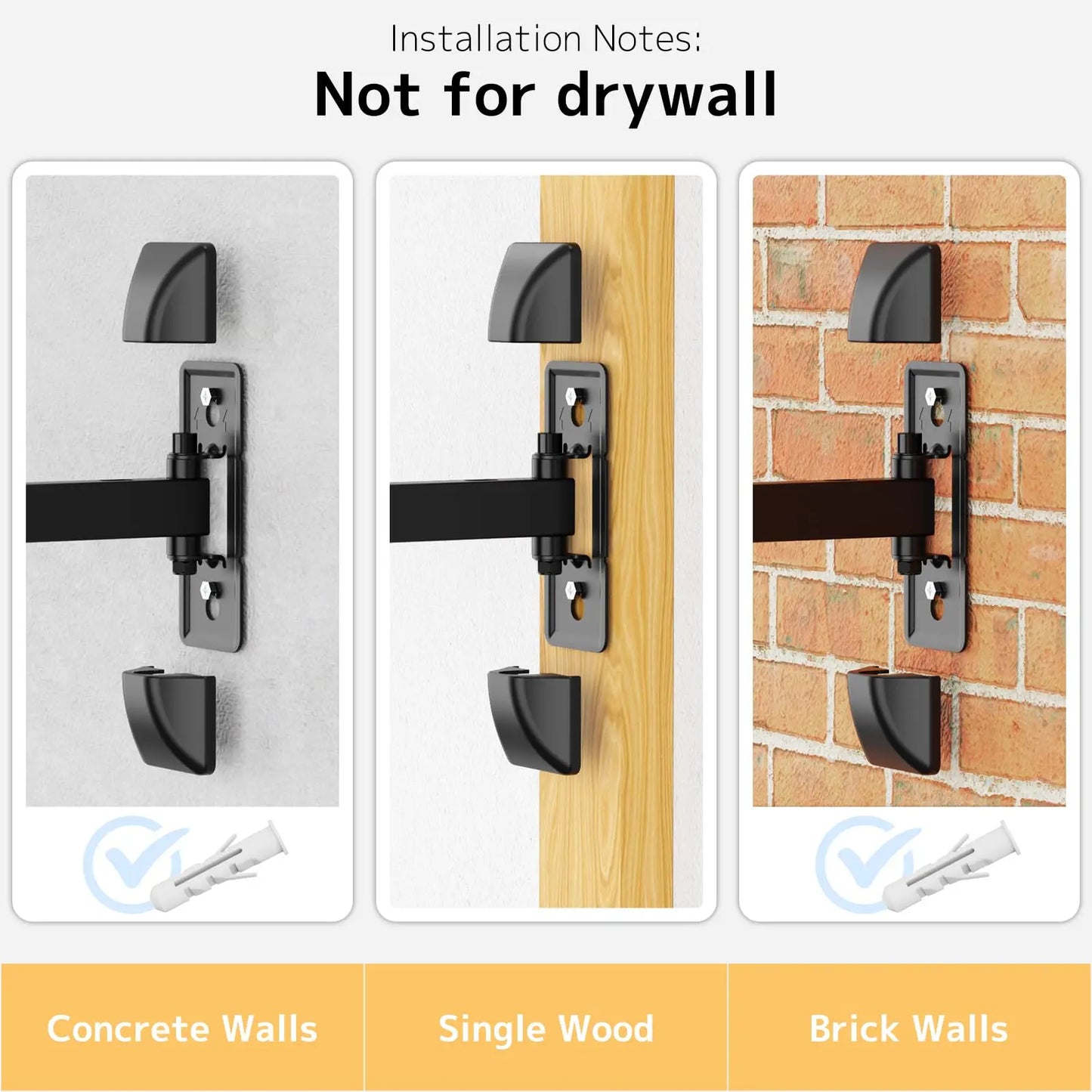 PUTORSEN Lautsprecher Wandhalterung - Voll einstellbare Universal Lautsprecher Halterung Wand, 2 Pack Boxen Wandhalterung, hält bis zu 25kg PUTORSEN