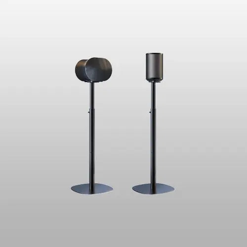 PUTORSEN Speaker Stands for Sonos Era-100 & Era-300 - Height Adjustable Floor Stands 29.1''–39'', Dual-Mount Base for Space-Saving Placement, Concealed Cable Management, 1 Pair PUTORSEN
