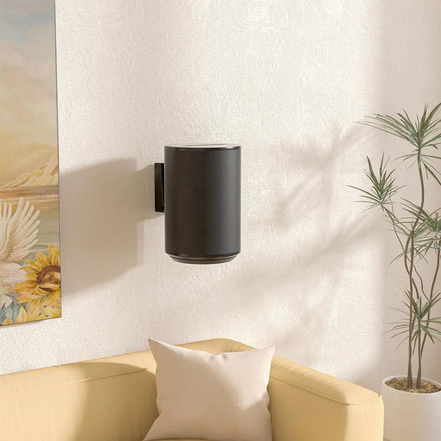 PUTORSEN Speaker Wall Mount for Sonos Era 100,Tilt & Swivel Speaker Shelf Bracket for Better Audio Enjoyment,Cable Management,Hold up to 6.6lbs PUTORSEN