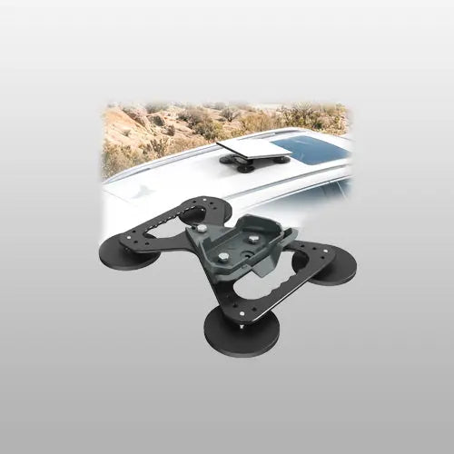 PUTORSEN Starlink Mini Mount, Total 320 lbs Magnetic Strength, Aluminum Body, Adjustable Magnetic Base Position, Water & UV Resistant, Scratch-Free for RV, Car, Boat & Truck Roof PUTORSEN