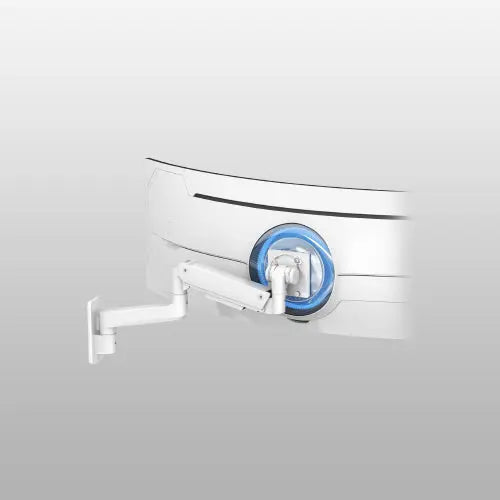 PUTORSEN Ultrawide Monitor Wall Mount - Heavy Duty Monitor Arm for Screen up to 57 inches and 44 lbs with Gas Spring, Full Motion Adjustable, Max VESA 200x200 PUTORSEN