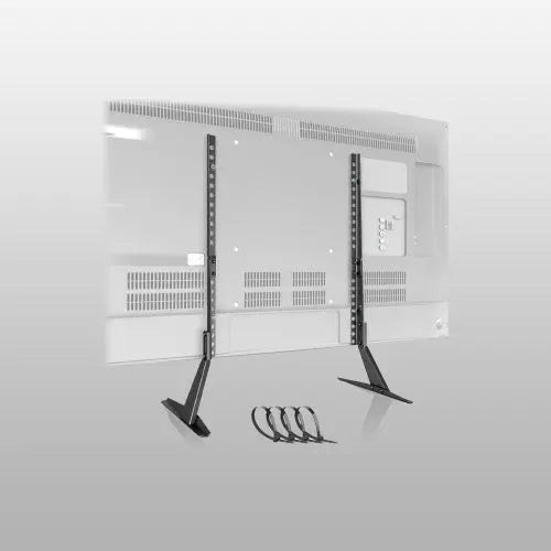 PUTORSEN Universal TV-Ständer Höhenverstellbar für 23-65 Zoll Flachbildschirme (bis 50 kg, VESA 800x400 mm) - Robuster Tischständer mit Kabelmanagement für LED/LCD/OLED & Curved TVs PUTORSEN