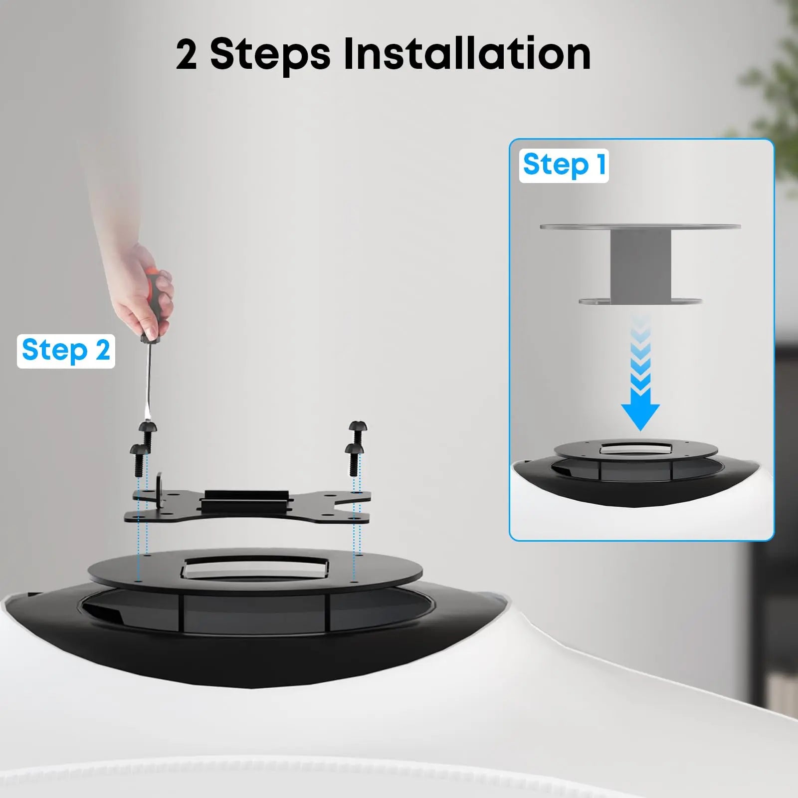 PUTORSEN VESA Adapter Plate Bracket - for Samsung Odyssey G9, Neo G9, CRG9, CHG9, CHG90 Monitors PUTORSEN