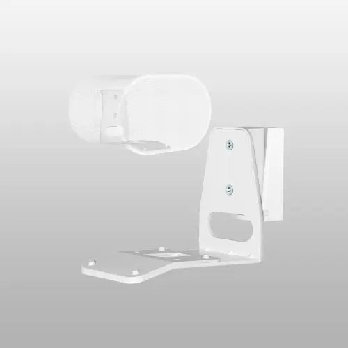 PUTORSEN Wall Mount Bracket for Sonos Era 300,Tilt & Swivel Speaker Shelf Bracket for Best Audio Enjoyment,Cable Management,Hold up to 11lbs(Single Pack,White) PUTORSEN