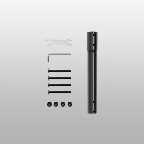 TV-Deckenhalterung Verlängerungsstange, 415 mm Passend für 43–86" & 50–100" TV-Deckenhalterungen, für zu kurze Tragarme PUTORSEN